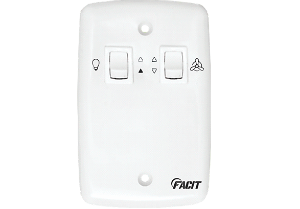 Controle de Tecla para Exaustor com Lâmpada - 1602