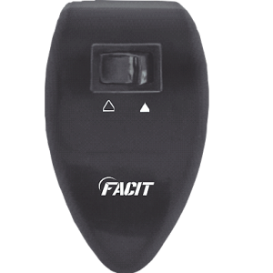 Controle de Tecla para Exaustor Sobrepor Preto - 1604