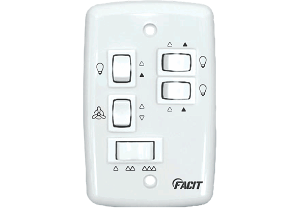 Controle Capacitivo 3 Velocidades
