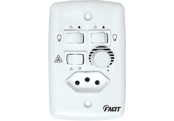 Controlador Rotativo Ventilador de Teto - 1404