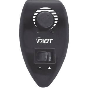 Controle Rotativo Ventiladores Oscilantes com Lâmpadas - Preto